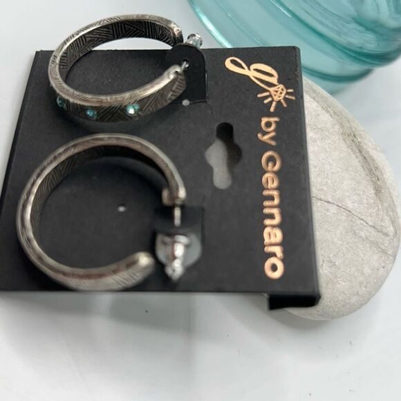 G by Gennaro Hoop Earrings $16ea / 3 for $25 - Picture 7 of 8